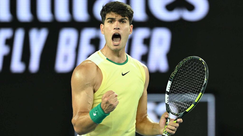 Auspicioso debut de Carlos Alcaraz en Melbourne