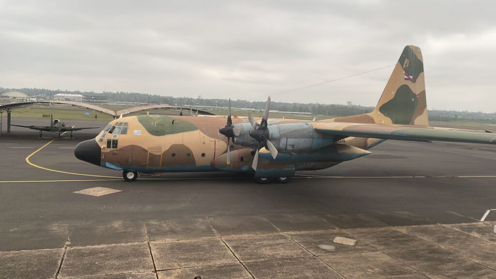 Avión hidrante uruguayo llega a Paraguay para combatir incendios