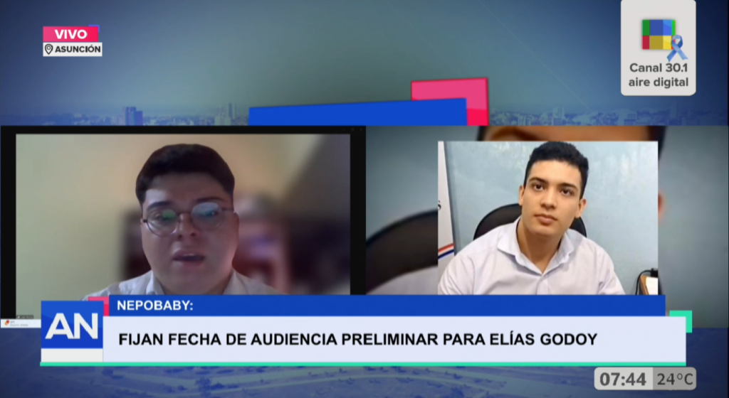 Nepobaby: La fecha de audiencia preliminar para Elías Godoy