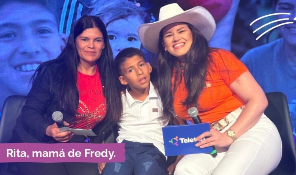 Teletón impulsa el progreso de Freddy, un niño de San Pedro