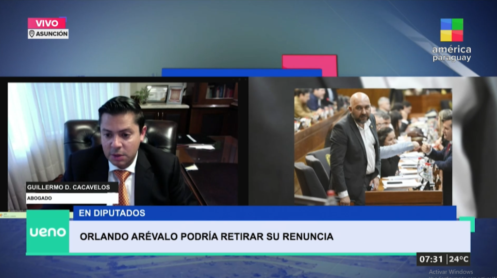 Abogado de Arévalo afirma que “hasta hoy no se tiene evidencia del teléfono”