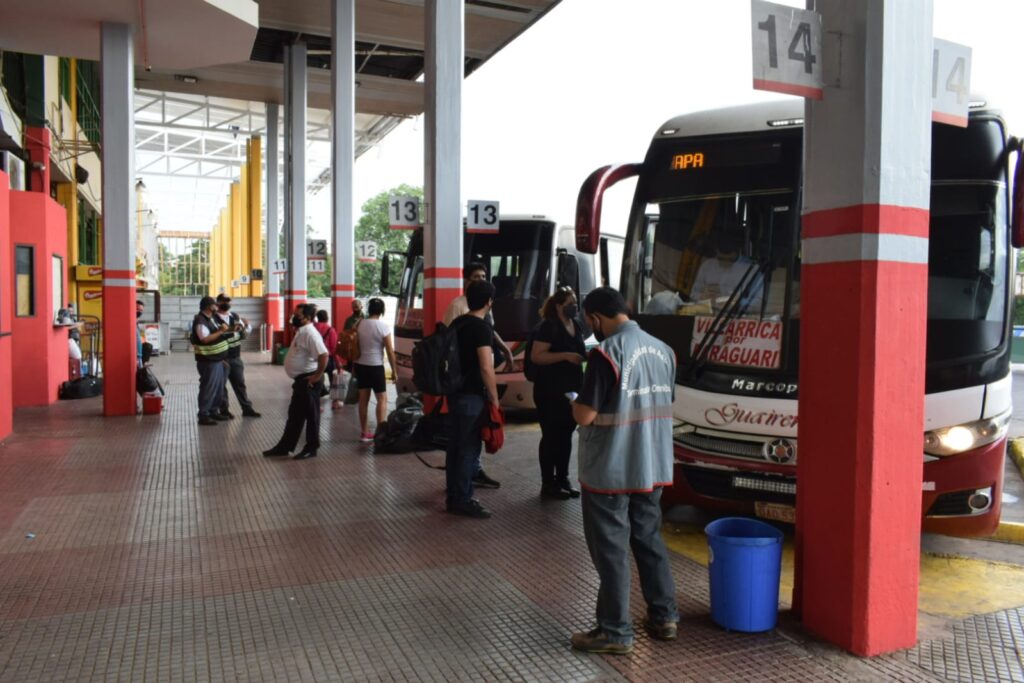Dinatran refuerza controles para garantizar viajes seguros